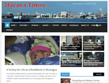 Tablet Screenshot of havanatimes.org